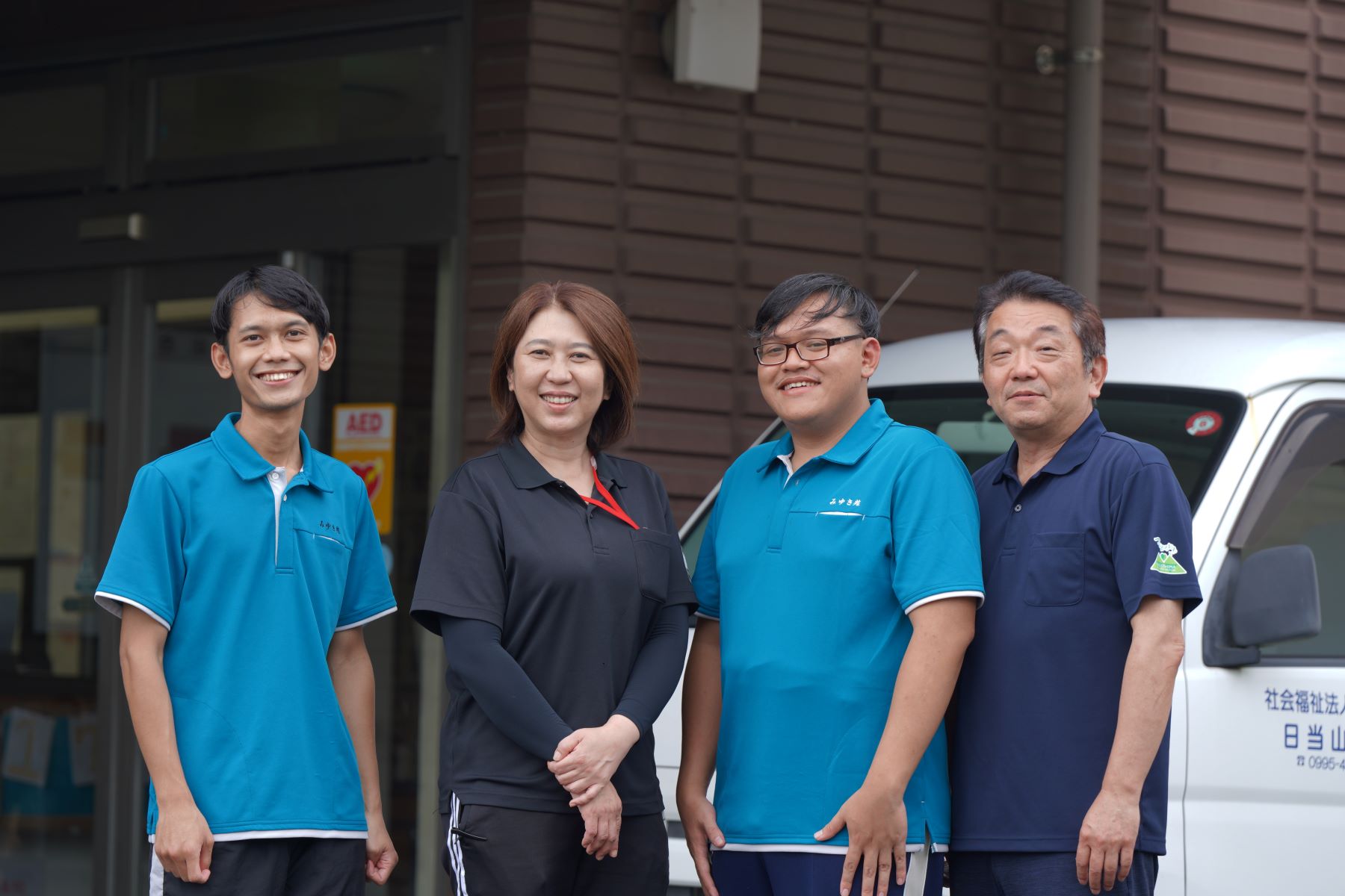 今後介護福祉士を目指すと語った二人