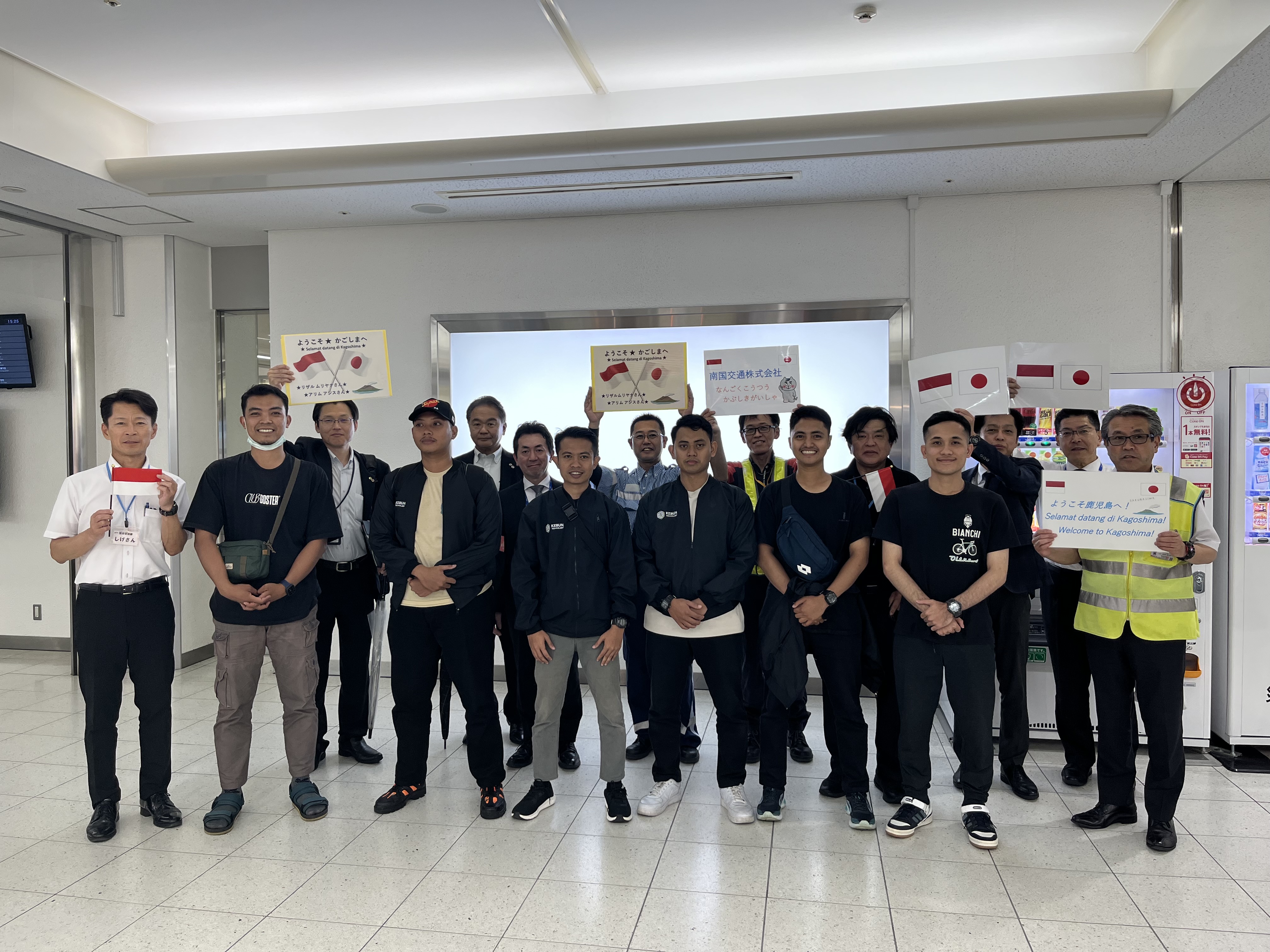 【入国当日の様子】